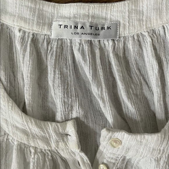 Balloon beach blouse, Trina Turk - Picture 3 of 9